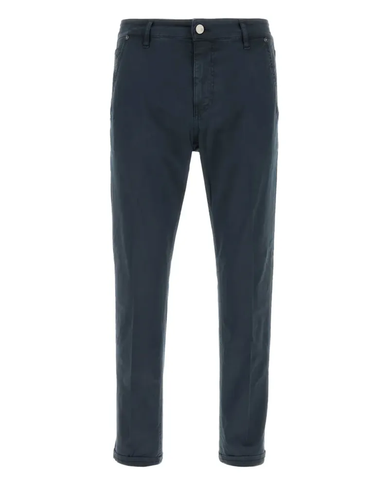 PT TORINO Hose mit Logo-Patch - Y370 NAVY BLUE Y370