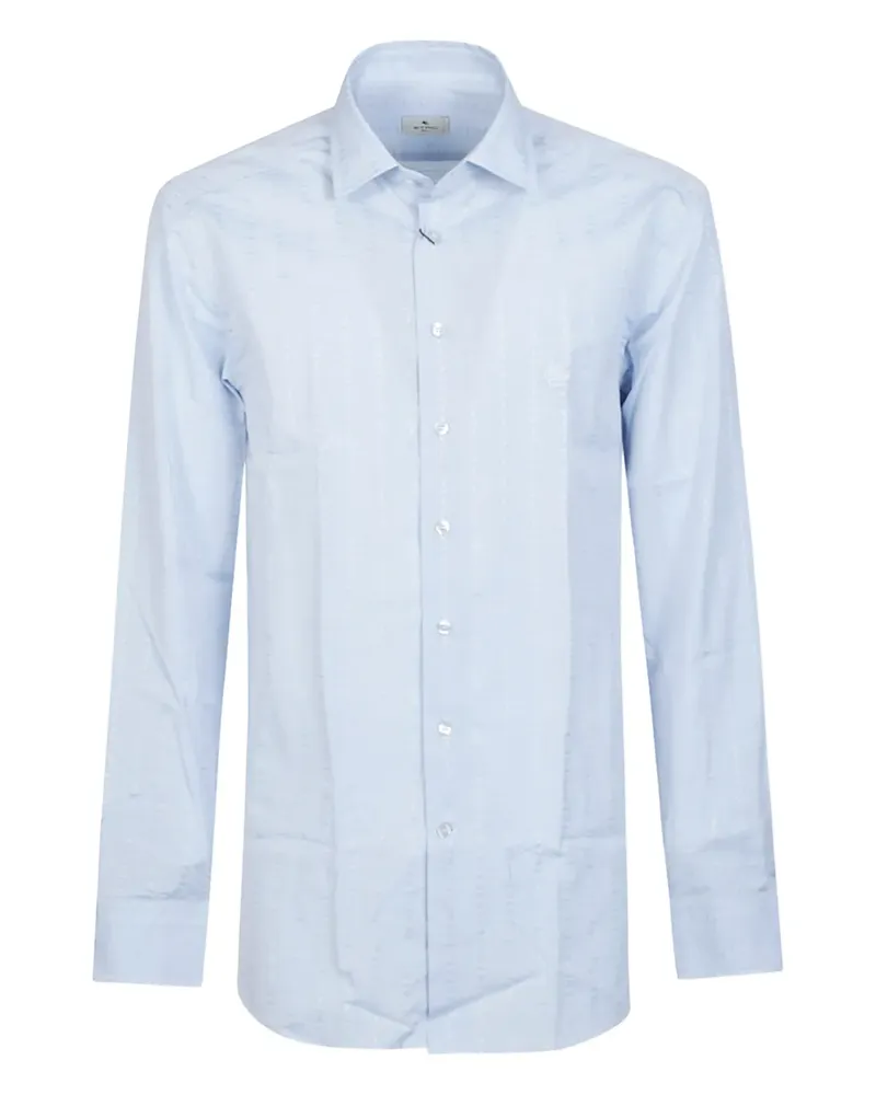 Etro striped cotton shirt - Blau Blau