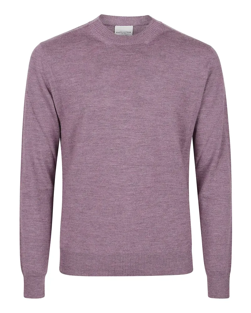 Ballantyne Pullover aus Merinowolle - Rosa Rosa