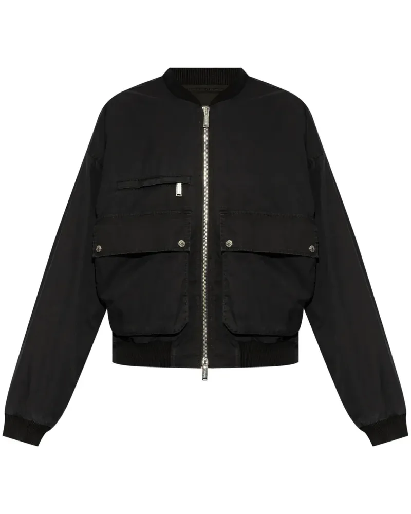 Dsquared2 80s Bomberjacke - Schwarz Schwarz