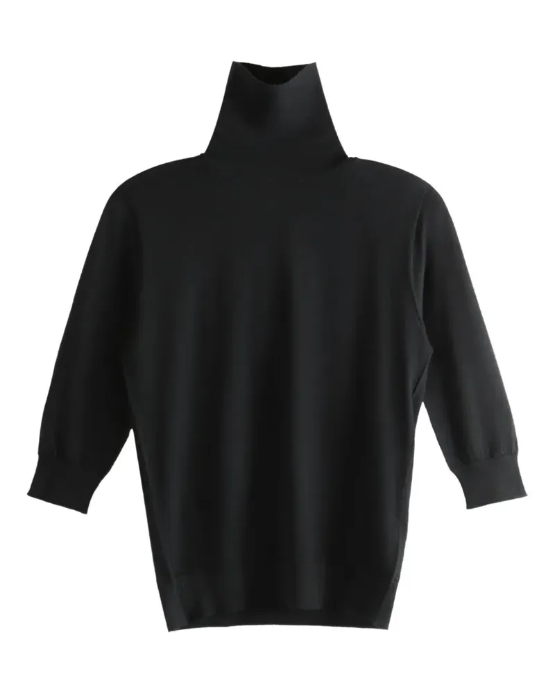 The Row Oberteil mit Rollkragen - Schwarz Schwarz