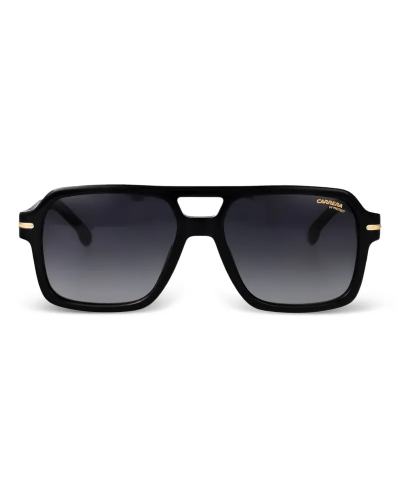 Carrera Getönte Pilotenbrille - Schwarz Schwarz