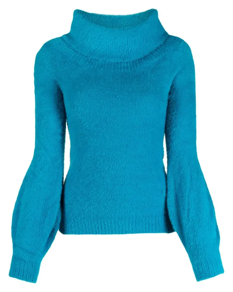 Liu Jo Klassischer Rollkragenpullover - Blau Blau