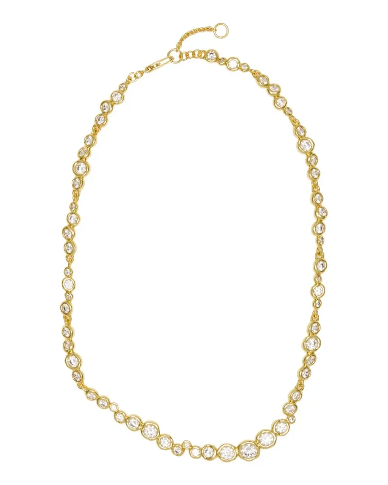 Alexis Bittar Asterales crystal-embellished necklace - Gold Gold
