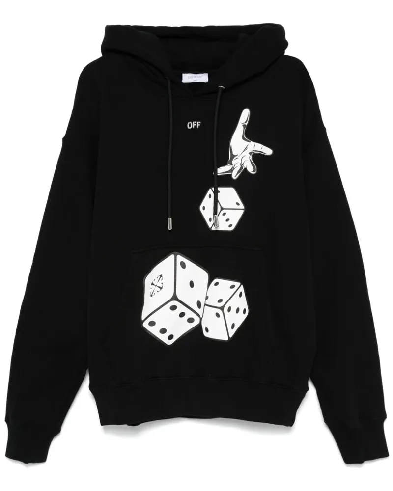 OFF-WHITE Dices Skate Hoodie - Schwarz Schwarz