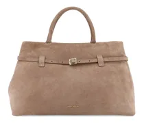 Le Cambon Handtasche aus Wildleder 35cm - Nude