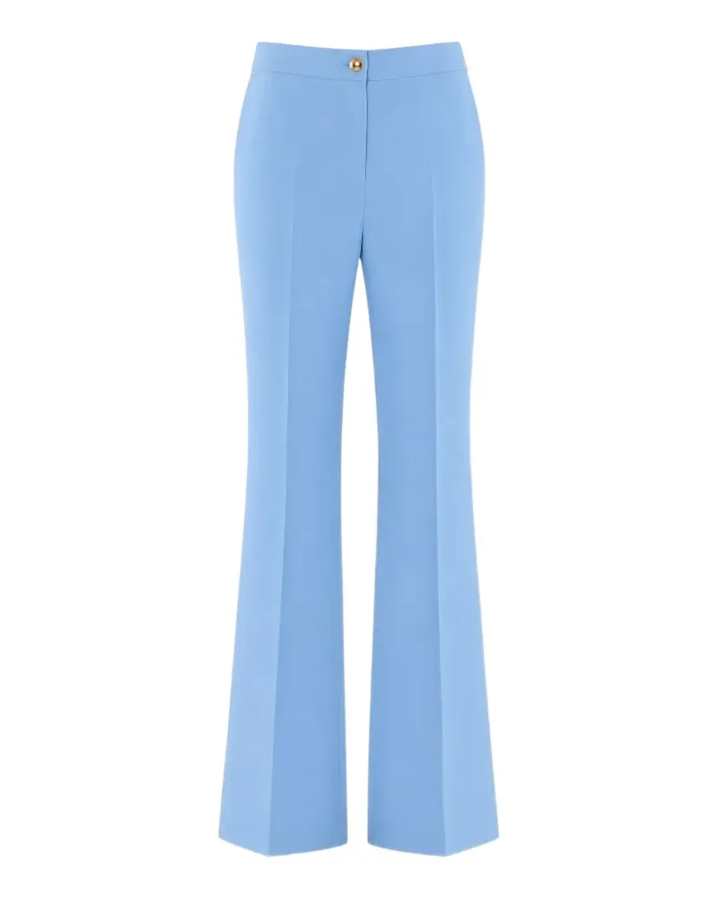NENETTE Ausgestellte Hose mit Schmuckknöpfen - Blau Blau