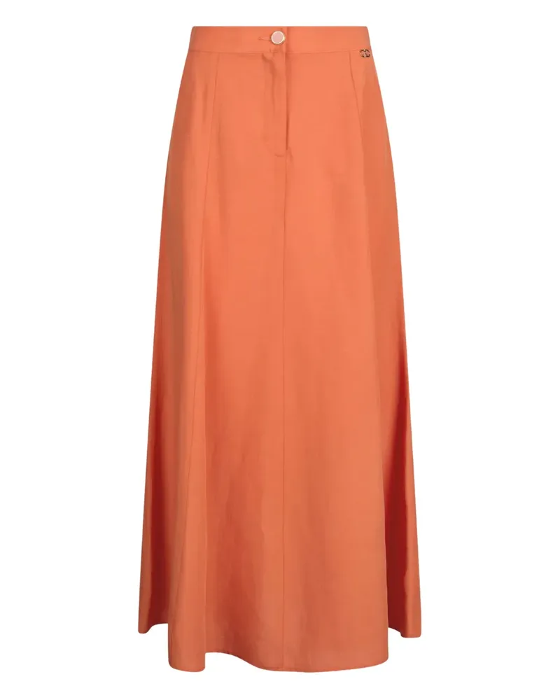 Liu Jo Midirock mit hohem Bund - Orange Orange