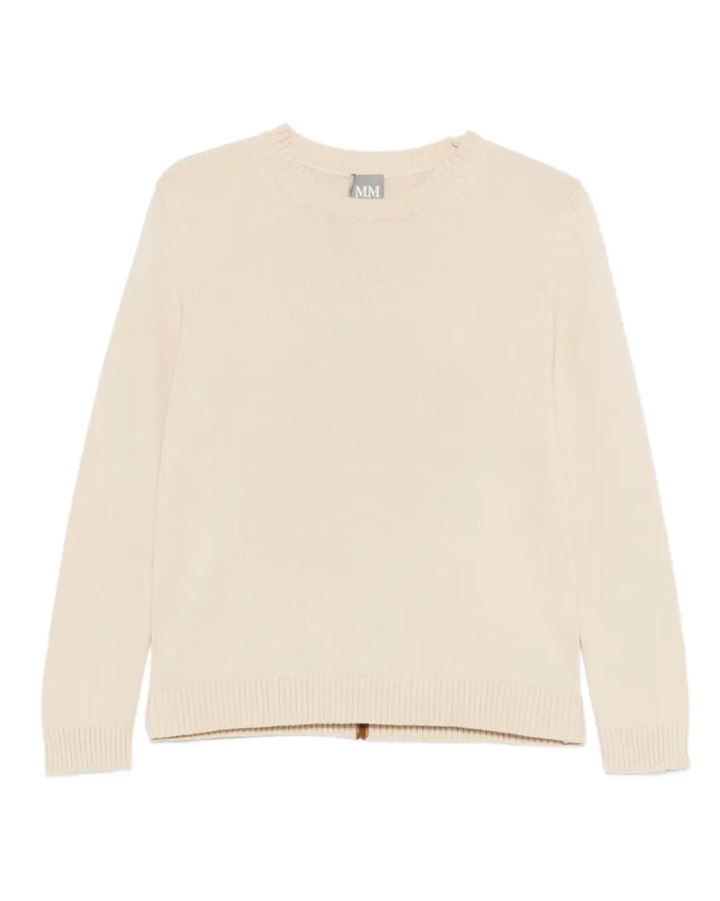 Max Mara Gaia Pullover mit Rundhalsausschnitt - Nude Nude