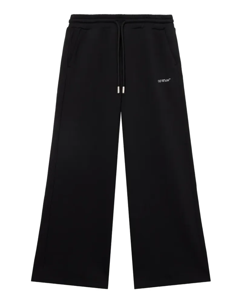 OFF-WHITE Bookish Jogginghose mit Logo-Print - Schwarz Schwarz