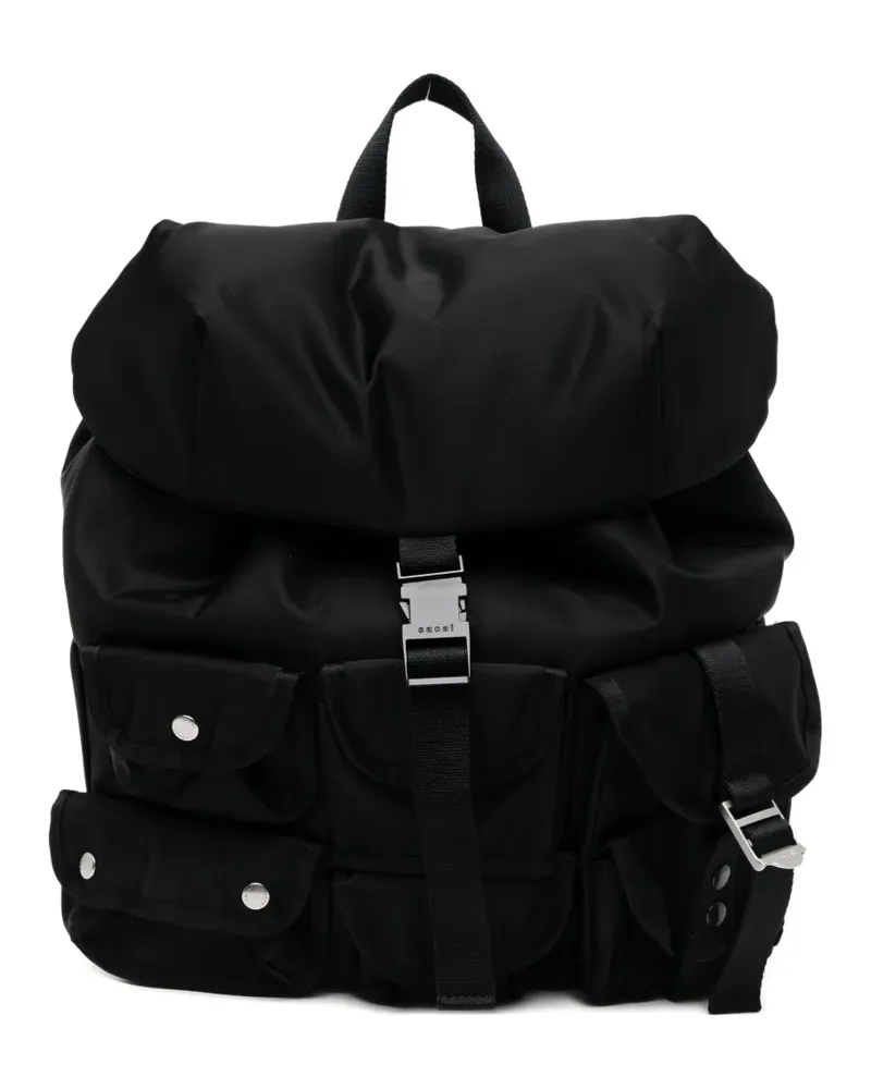 Sacai pocket backpack - Schwarz Schwarz