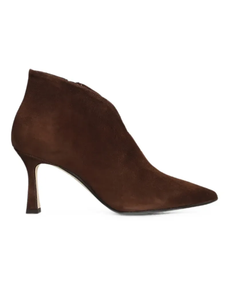 The Seller pointed-toe V-cut ankle boots - Braun Braun
