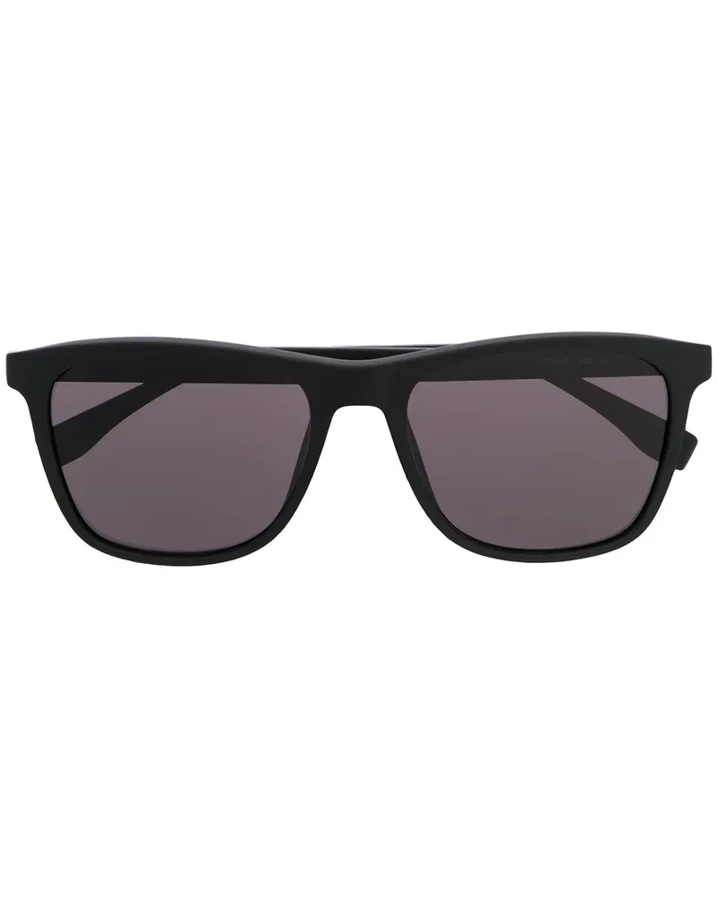 Lacoste Sonnenbrille mit eckigem Gestell - Braun Braun