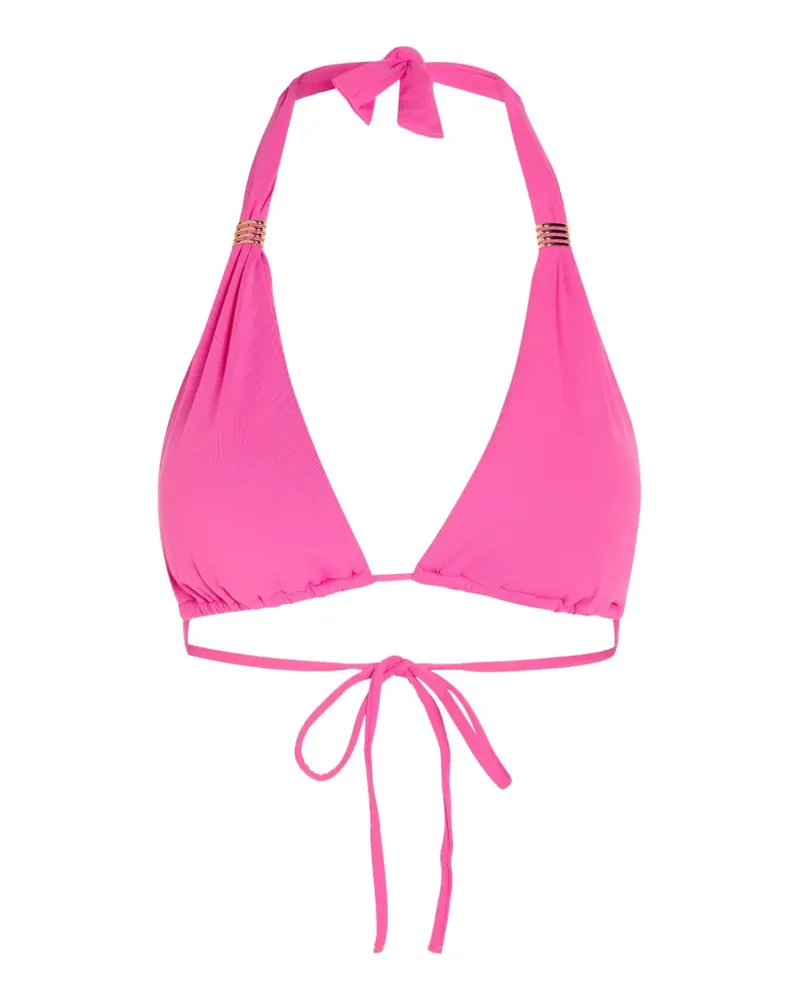 Melissa Odabash Grenada halter-neck bikini top - Rosa Rosa