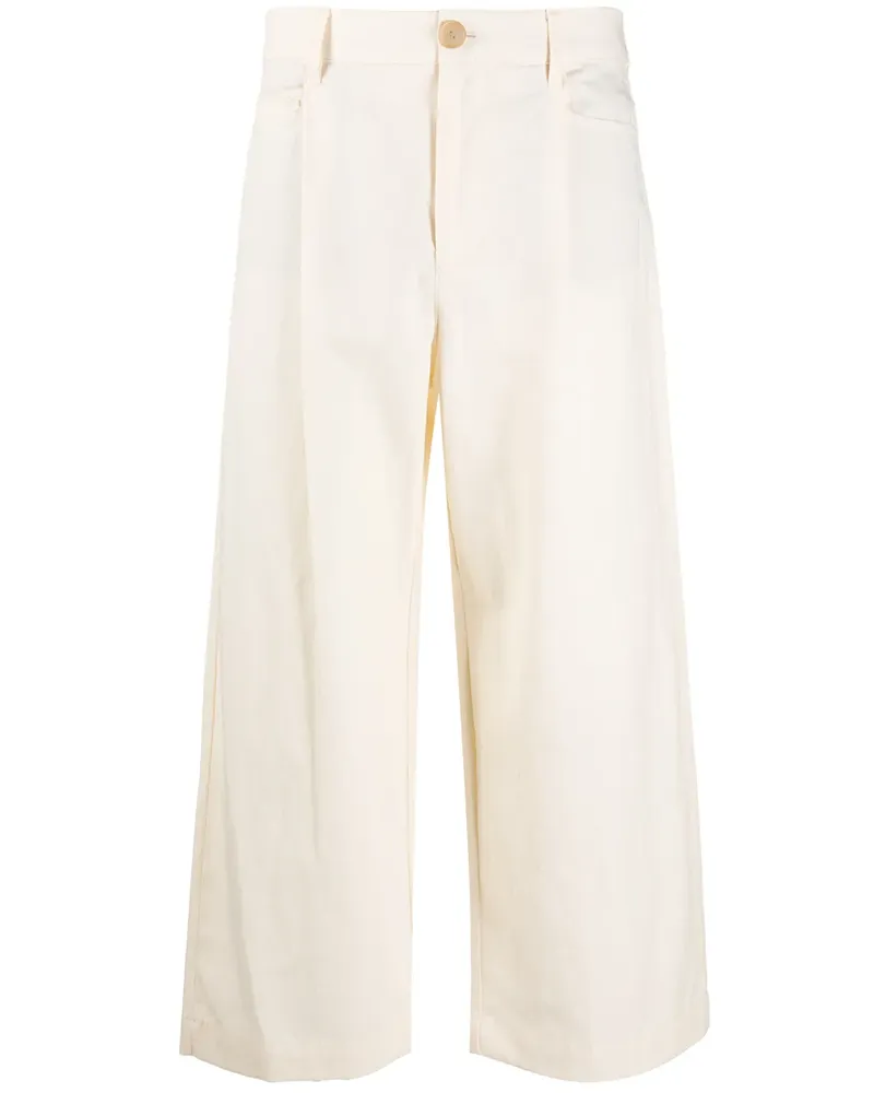 Vince Culottes mit hohem Bund - Nude Nude