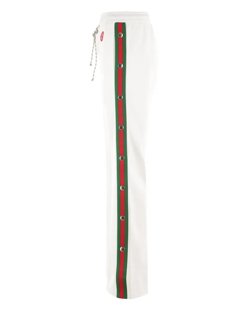 Gucci Jogginghose mit Webstreifen - Weiß Weiß