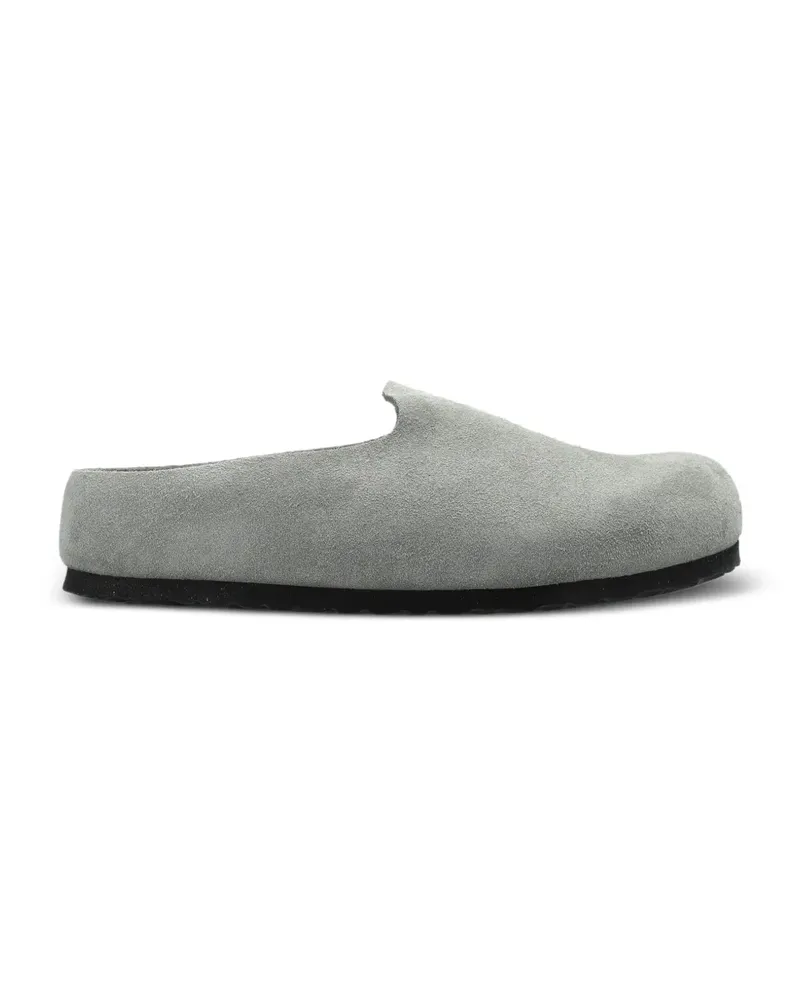 Birkenstock Amsterdam Wrapped flat mules - Grau Grau