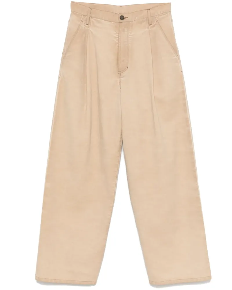 Uma Wang Hose mit weitem Bein - Nude Nude