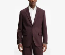 Zweiteiliger Anzug mit Knöpfen - Braun