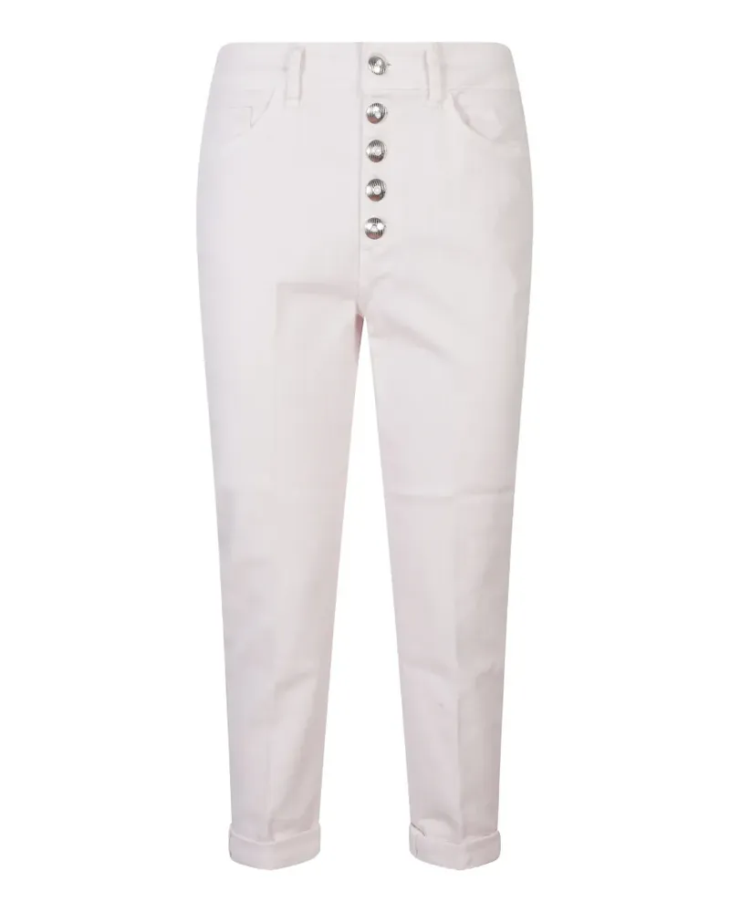 Dondup Koons Jeans mit Knopfleiste - Rosa Rosa