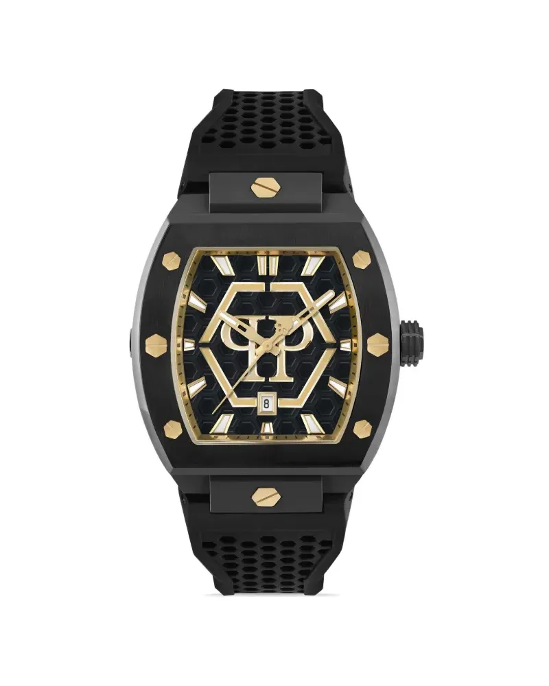 Philipp Plein The Hexagon Phantom 44mm - Schwarz Schwarz