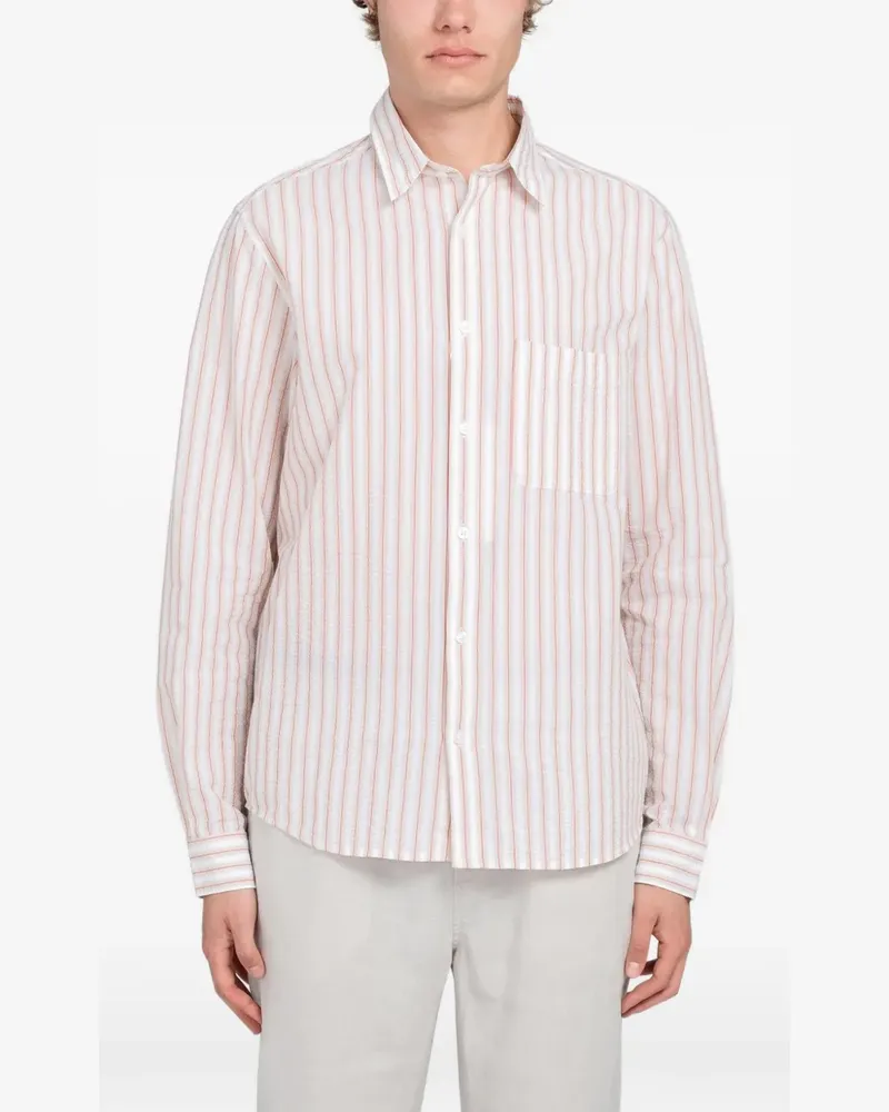 Samsøe & Samsøe Saryan J striped shirt - Weiß Weiß