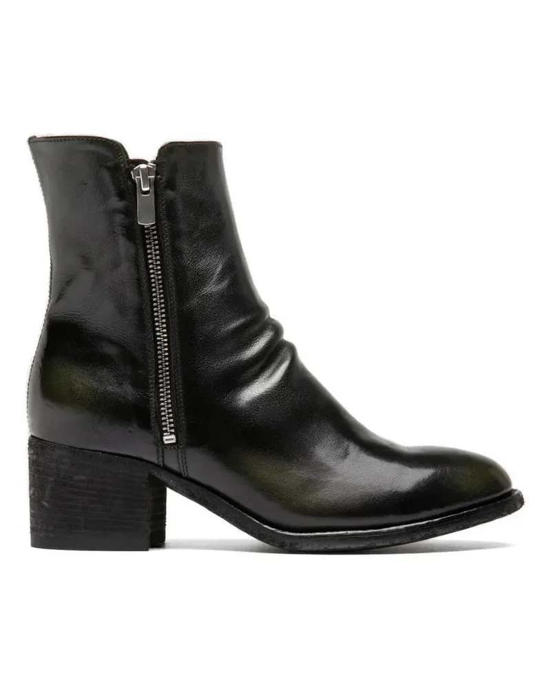 Officine Creative Italia Denner leather boots - Schwarz Schwarz