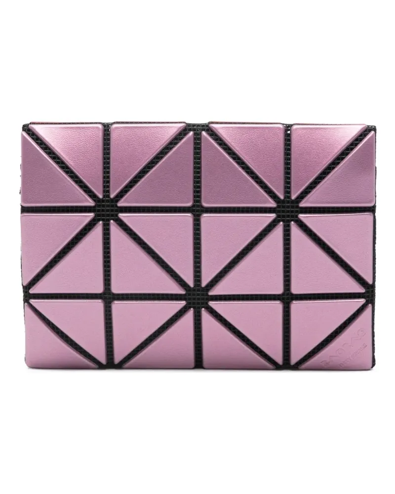 Issey Miyake Geometrisch gemustertes Portemonnaie - Rosa Rosa