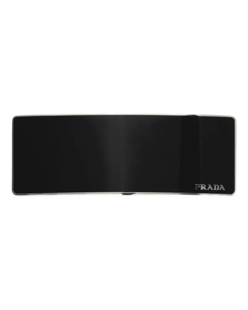 Prada Haarspangen aus Metall - Schwarz Schwarz