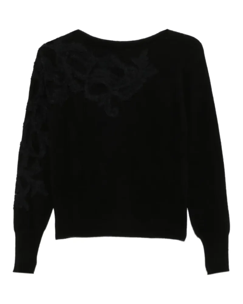 Ermanno Scervino Pullover mit Cut-Out - Schwarz Schwarz