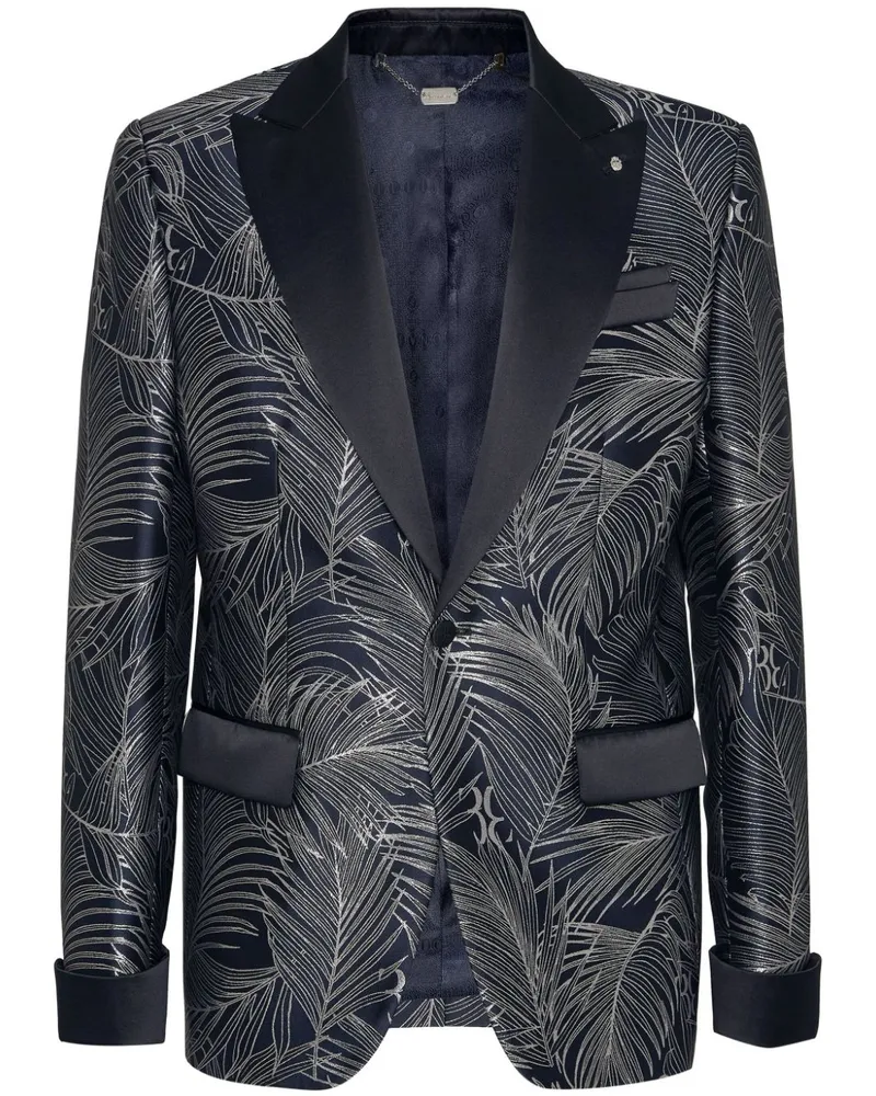 Billionaire Sakko mit Jacquardmuster - Blau Blau