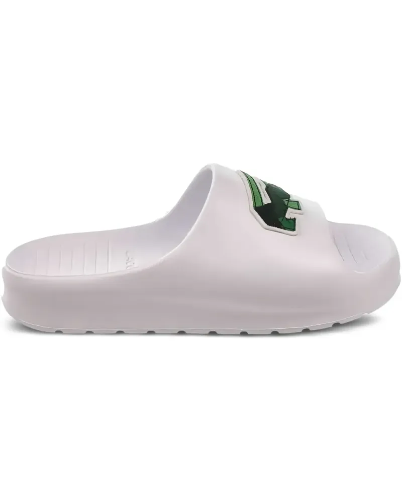 Lacoste Serve 2.0 Pantoletten - Weiß Weiß
