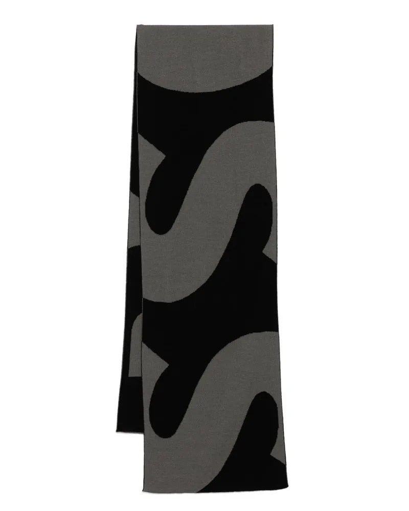 HUGO BOSS Arev Schal Schwarz