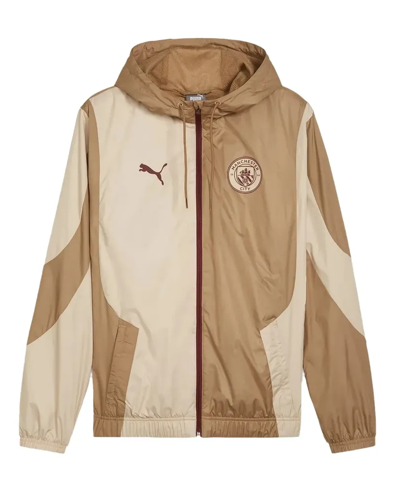Puma Manchester City Jacke im Prematch-Look - Braun Braun