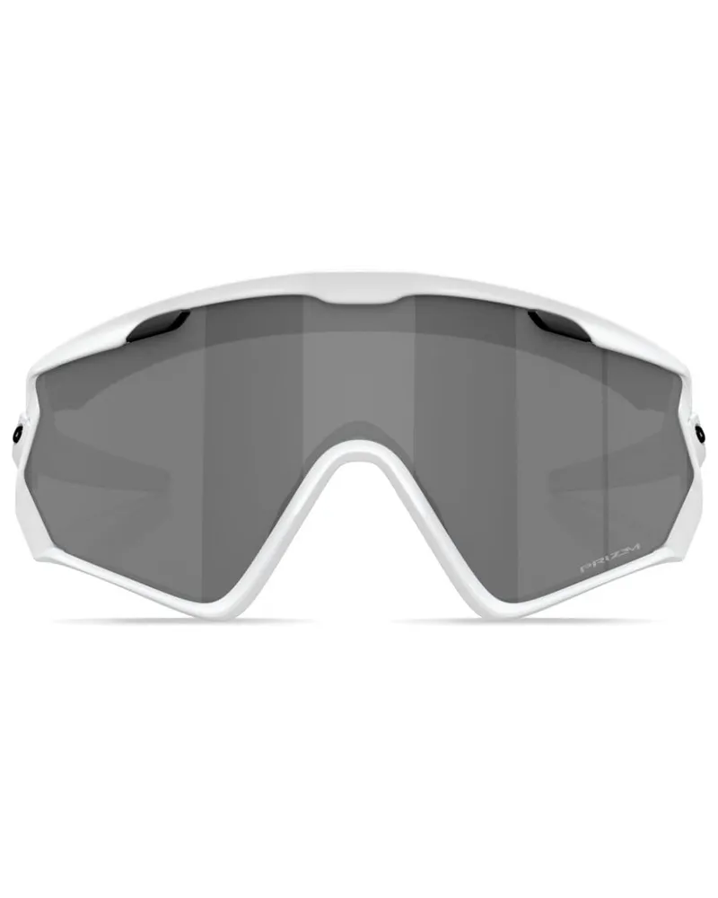 Oakley Wind Jacket 2.0 Sonnenbrille - Weiß Weiß