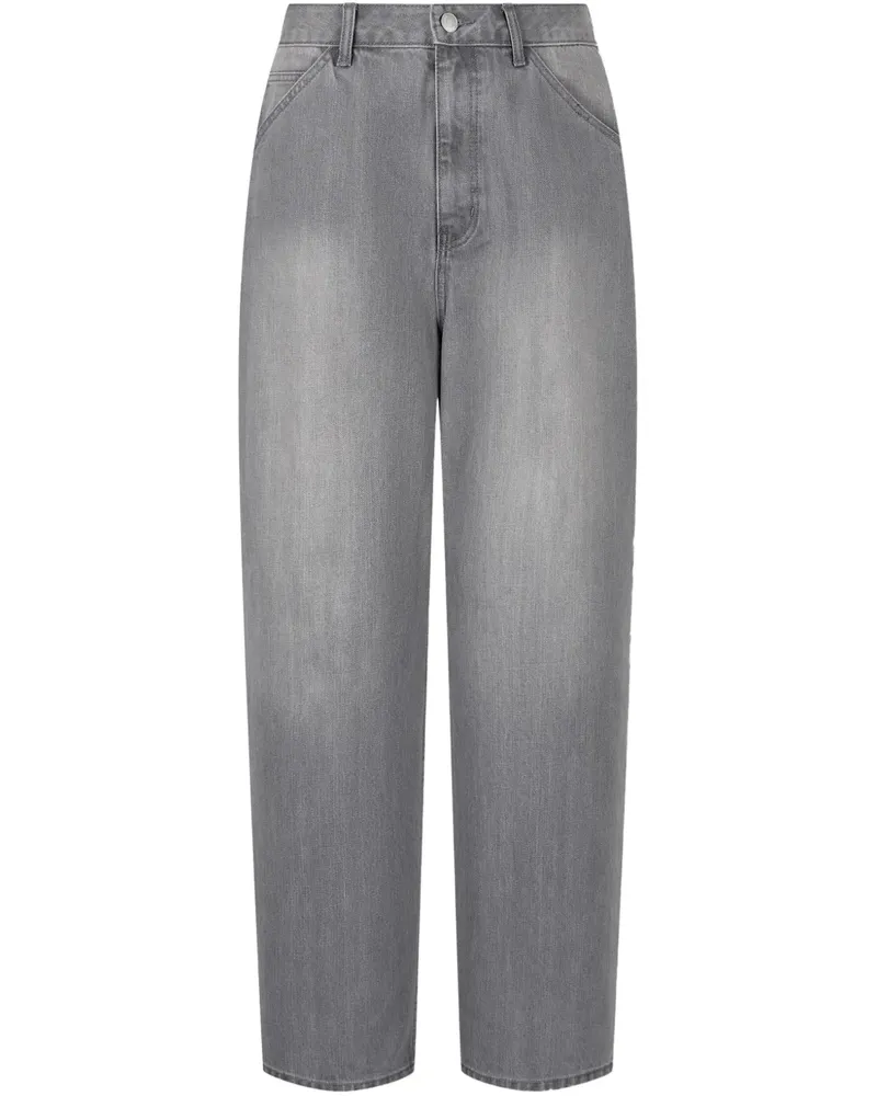 STUDIO TOMBOY Jeans mit weitem Bein - Grau Grau