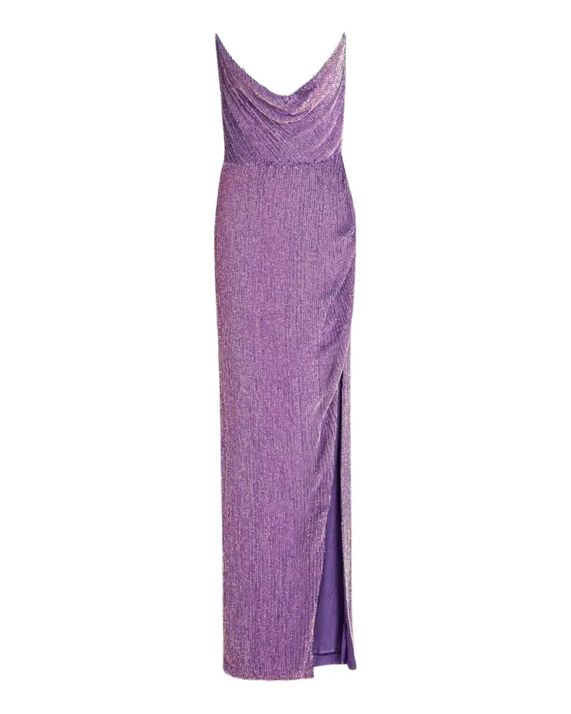 Retrofête Katya sequin-embellished gown maxi dresse - Violett Violett