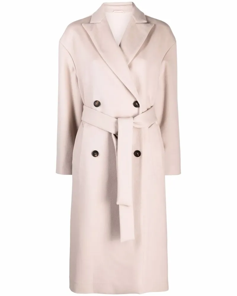 Brunello Cucinelli Doppelreihiger Pullover - Rosa Rosa