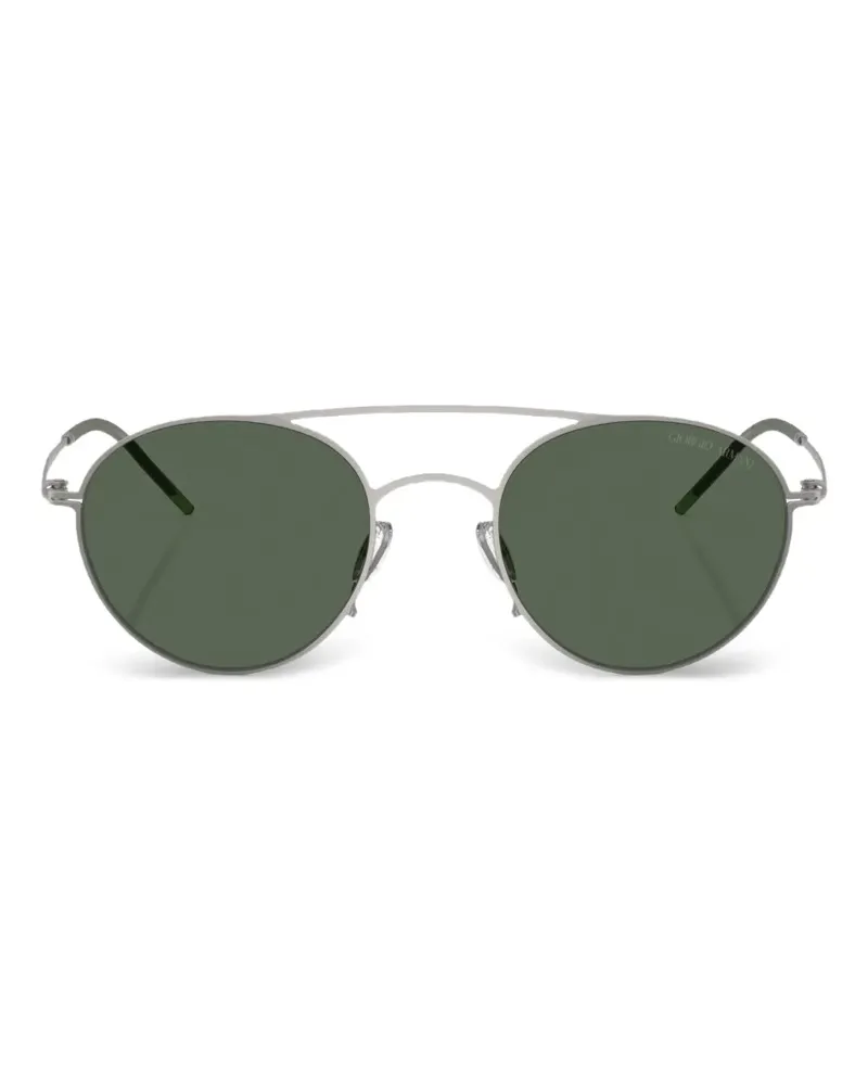 Giorgio Armani round-frame sunglasses - Silber Silber