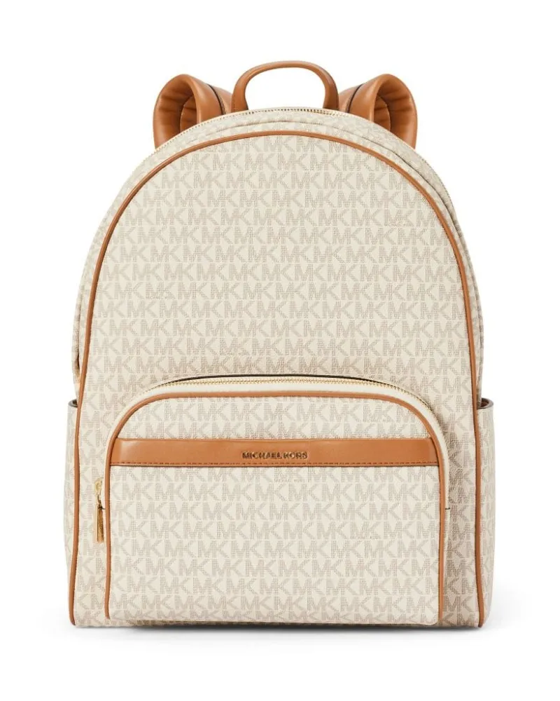 Michael Kors Großer Rucksack aus Monogramm-Canvas - Nude Nude