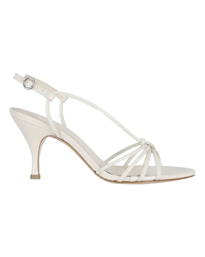 aeyde knotted strap pumps - Weiß Weiß