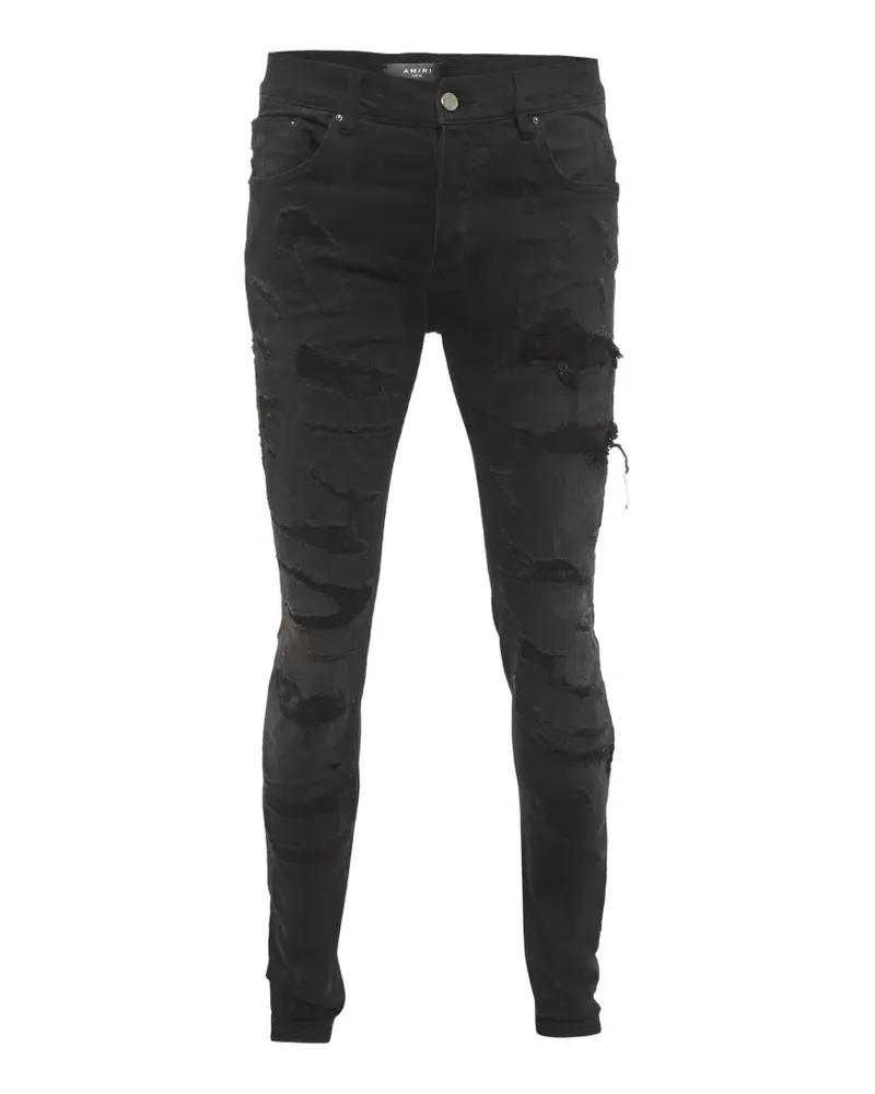 Amiri distressed denim jeans - Schwarz Schwarz