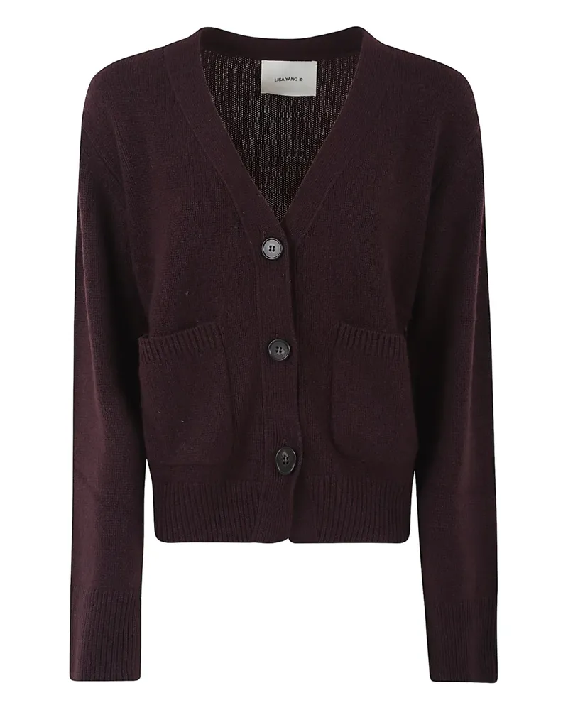 Lisa Yang Danni Cardigan - Violett Violett