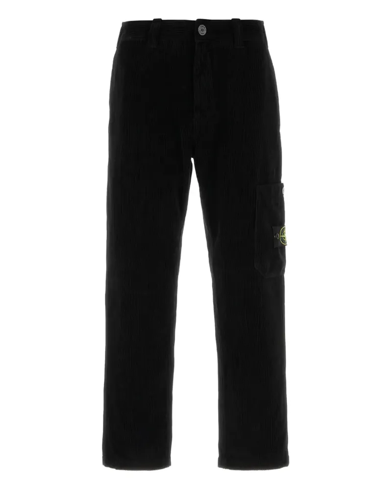 Stone Island Hose aus Cord - Schwarz Schwarz