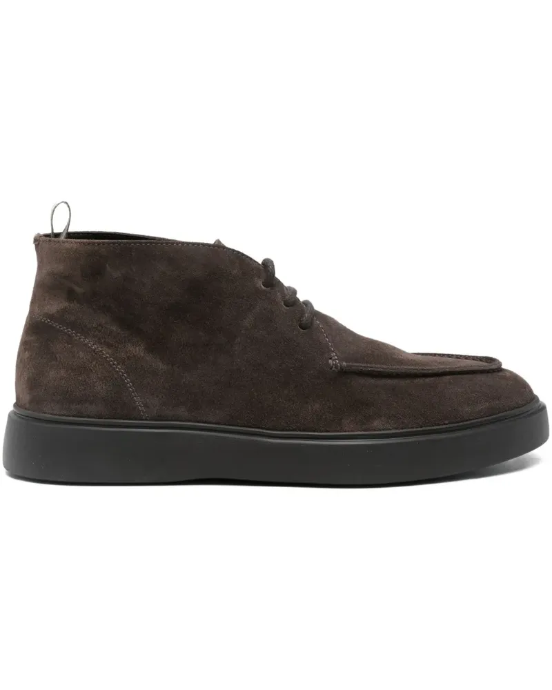 Officine Creative Italia Schnürstiefel aus Wildleder - Braun Braun
