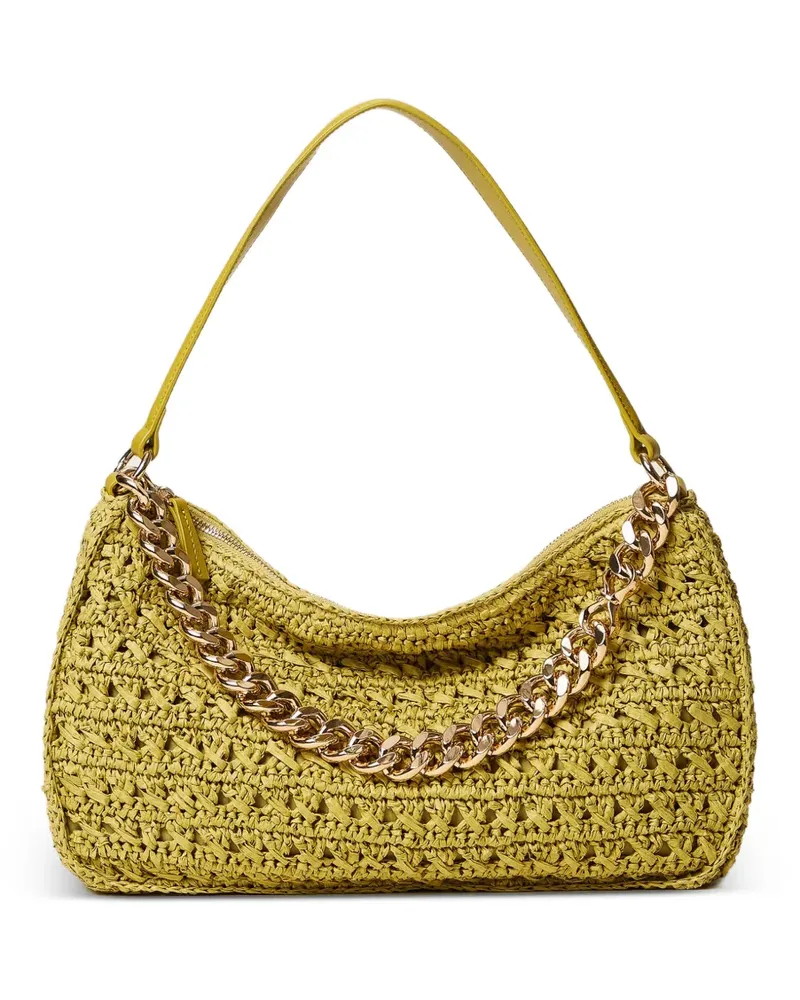 Twin-Set Schultertasche mit Kettendetail - Grün Grün