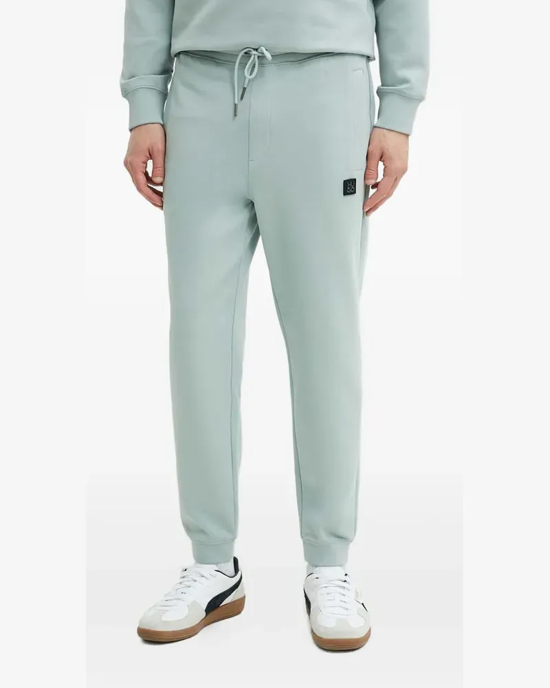 HUGO BOSS Hose mit Kordelzug und Logo - Blau Blau