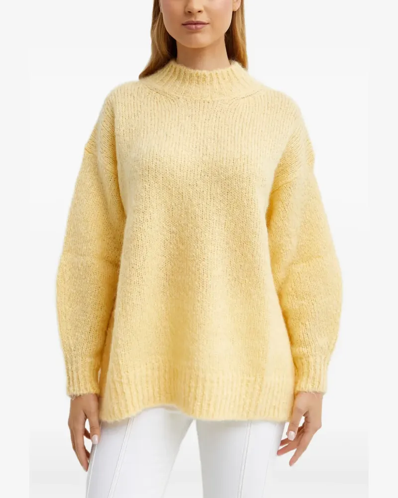 Isabel Marant round-neck long-sleeve sweater - Gelb Gelb