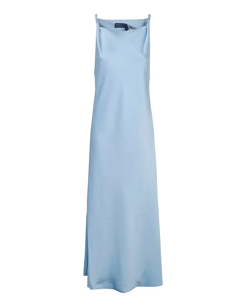 Ralph Lauren twisted-strap maxi dress - Blau Blau