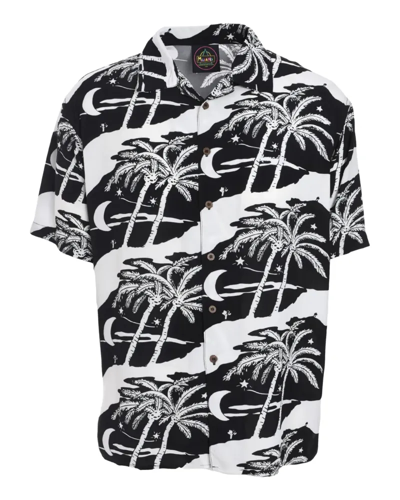 MAUNA KEA Hemd mit Print - Schwarz Schwarz
